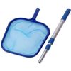 Tee Vee Swimming Pool Skimmer Net with 14-41 inch Adjustable Telescopic Pole