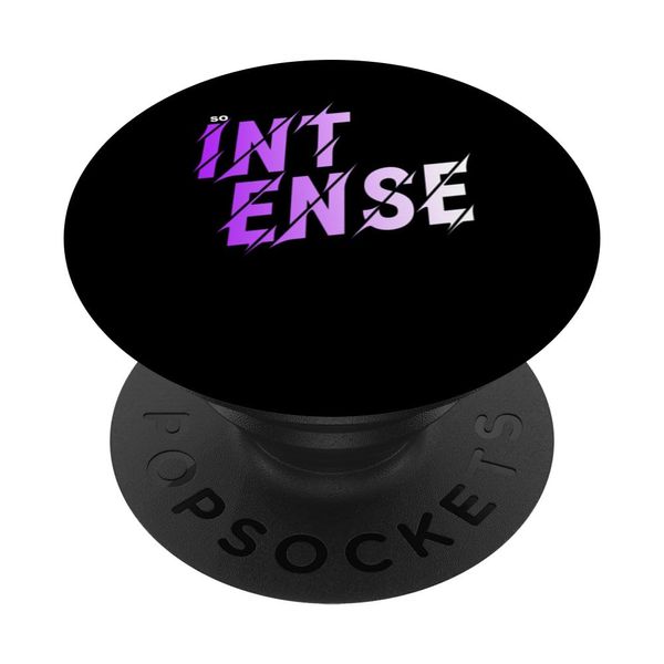 Purple SO Intense Purple Graphic PopSockets Adhesive PopGrip
