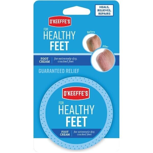 (1)-O'Keeffe's Healthy Feet 3.2 Oz. Jar Concentrated Foot Cream Lotion K0320005