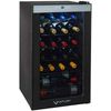Vinturi 24 Bottle Wine Refrigerator with Compressor Cooling and Digital Display