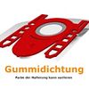 20 Staubsaugerbeutel SP6 geeignet für Bosch Pro Silence