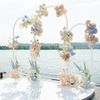 3x Large Metal Arch Backdrop Stand Wedding Arch Square Arched Frame 5/6/6.7ft