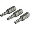 Faithfull Security S2 Grade Steel Screwdriver Bits T20S x 25mm (Pack 3)
