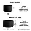 Hydro Flask Flex Boot - Accessory Silicone Water Bottle Protector - Dishwasher Safe, BPA-Free, Non-Toxic, Medium