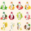 DMSKY 24-Pack Vitamin E Lip Balm in Bulk with Coconut Oil -100% Natural Ingredients- Lip Moisturizer Treatment - Moisturizing, Soothing, Chapped Lips. Assortment of 12 Flavors