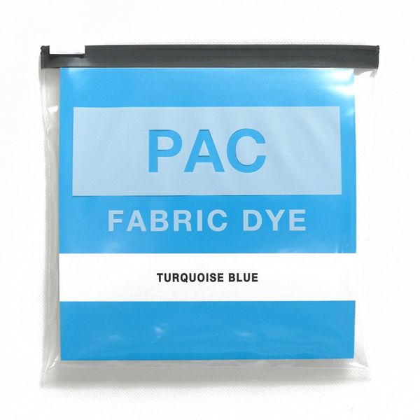 PAC FABRIC DYE Textile Dye col.08 Turquoise Blue with Color Retenant