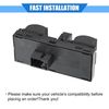 X AUTOHAUX Car Window Control Switch Compatible for Fiat Doblo, Driver Side