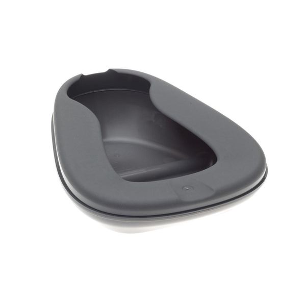 Medline Contour Bedpans, Graphite, Each