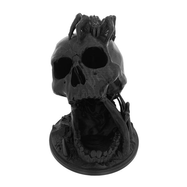 Dice Skull DND Dice Tower Compatible with Dungeons and Dragons, 28mm Miniature Wargaming, Tabletop RPGs, Wargame Scenery