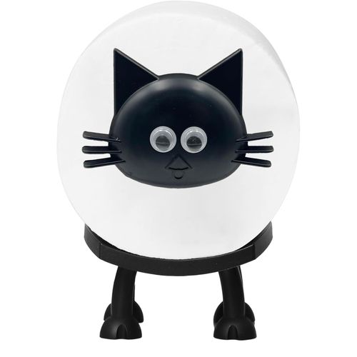 Cat Toilet Roll Holder - Whimsical Animal Toilet Paper Holder - Free Standing Bathroom/Kitchen for Floor or Countertop Decor with No Assembly, Unique Housewarming Gift for Pet Lovers (Cat, Set of 1)