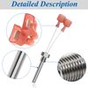 Funmit 42002-0024S Stack Flue Sensor & 42001-0063S High Limit Switch Replacement for Pentair Sta-Rite MasterTemp Max-E-Therm Pool and Spa Heater Electrical System