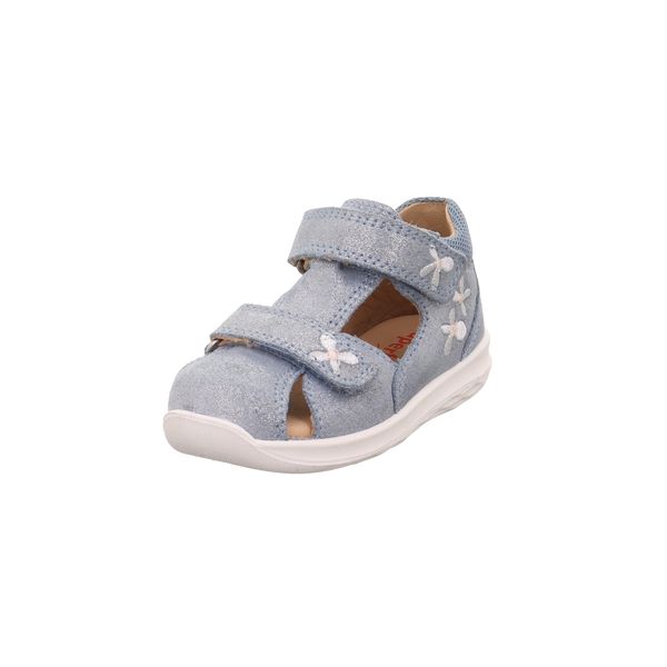 Superfit Mädchen Bumblebee Sandale, Blau 8000, 21 EU Weit