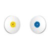 LEGO Stationery Eraser 2 Pack - Blue/Yellow (51518)