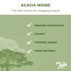 Tala Mill Rest For 2 Mills In Lacquered Acacia