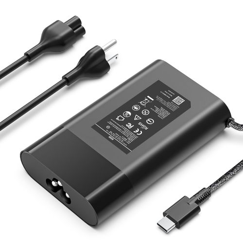 2025 New Slim 65W USB C Laptop Charger Replacement for HP Laptop Charger Elitebook x360 Pavilion Spectre Envy Elite x2 Computer Travel Type C Braided Cable Power Cord Ac Adapter
