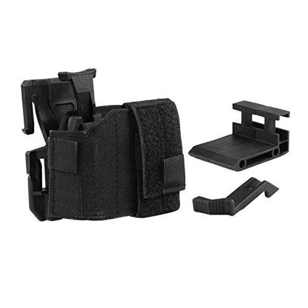 FMA WAS Style Universal Pistol Holster for MOLLE BK Black