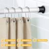 Alaoo 24 Pack Stainless Steel Shower Curtain Hooks