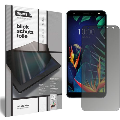 1x I Screen Protector for I LG K40 I Privacy Filter 4-Way Protection I dipos
