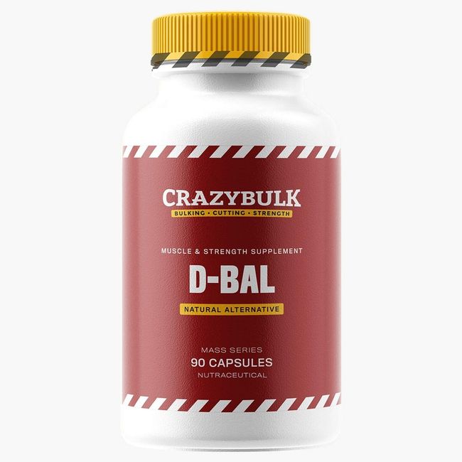 2x Crazybulk D BAL (Best Supplement for Muscle Gains) 90 Capsules Free Shipping