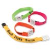 Brush Floss Smile Clip Bracelets - 72 per Pack