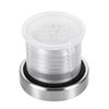 uxcell Stainless Steel Inner Hex Head M16x1.5 Pipe Fitting Plug with Seal Ring for Terminate Pipe Ends 2Pcs