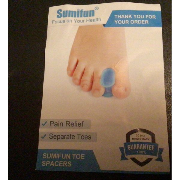 10 PCS Silicone Gel Bunion - Toes Spacer - Pain Relief - Separator Orthotics