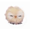 Owl Ball Cute (Ø7cm) hanging Christmas decoration, beige