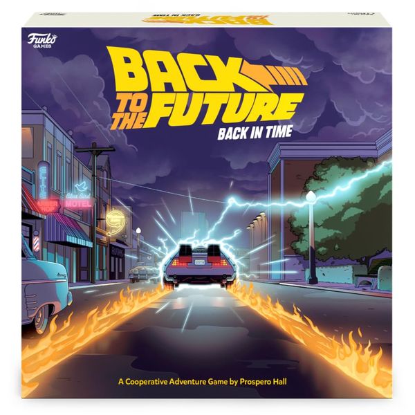 Funko Back to The Future - Back in Time Board Game for 2 - 4 players