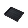 b2c Polyresin Soap Dish (Black) | Soap Rest Holder Case Soap Holder Soap Dish