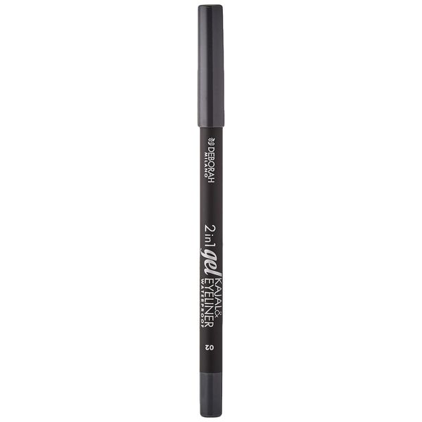 Deborah Deborah Matita Occhi 2In1 Gel Kajal & Eyeliner no.2 grey x