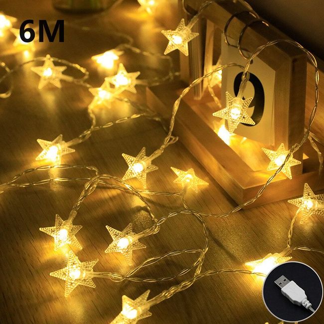 6M Outdoor Camping Atmosphere Lights Camping Tent LED Lighting