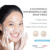 Embryolisse Foaming Cream Milk, 6.76 fl. oz. - Cleansing & Nourishing Care - Soap Free Lotion - Natural Day & Night Cleanser - Hydrating & Nourishing Care - Parabens Free Shower Gel