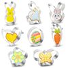 Easter cookie cutters, 8 pieces cookie cutter, Easter cookie cutter set, Easter cookie cutter, bunny biscuit cutter, Easter cookie cutter, Easter cookie cutter for baking