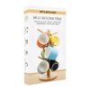 MyLifeUNIT Mug Holder Tree, Coffee Cup Holder with 6 Hooks (Yellow)