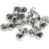 StarTech.com M6 x 12mm - Screws - 100 Pack - M6 Mounting Screws for Server Rack & Cabinet (CABSCREWSM62)