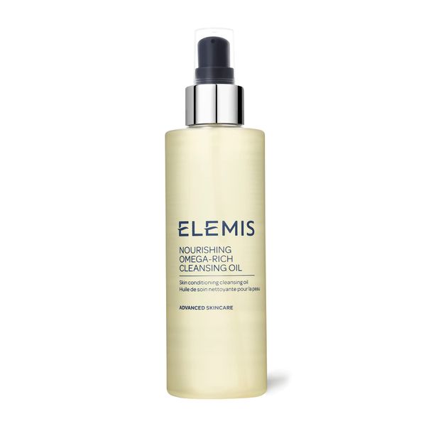 ELEMIS Nourishing Omega-Rich Cleansing Oil, Cleansing Face Oil to Cleanse, Sooth and Soften Skin, Vitamin-Rich Facial Oil to Gently Remove Impurities for a Healthy and Radiant Complexion, 195 ml