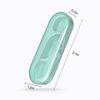 AOCEAN Dental Floss case Travel Floss Professional Toothpicks Sticks Dental Floss Picks 40 Picks Threader Flosser with 4 Storage Cases, flossing for Family,Hotel,High Toughness Travel (40PCS)