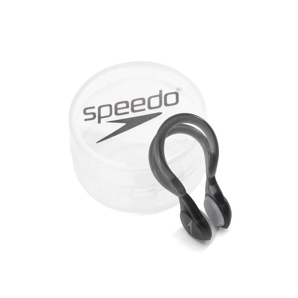 Speedo Unisex Nasenklammer Liquid Comfort Anthrazit, Einheitsgröße