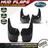 4x Mud Flaps Splash Guards for Toyota 4Runner 2014-2019 V6 4.0L w/Ground Effects