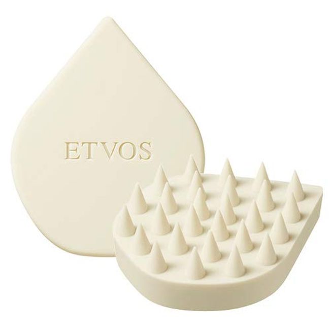 Etvos Relaxing Massage Brush Scalp Massage Brush #Beige