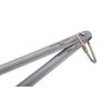 Boundless Voyage Outdoor Titanium Long Handled Spoon Spork Ultralight Camping Polished Tableware Flatware Set 2 Pcs