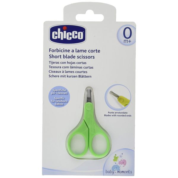 Chicco 00005913000000 Baby Nail Scissors with Short Blades