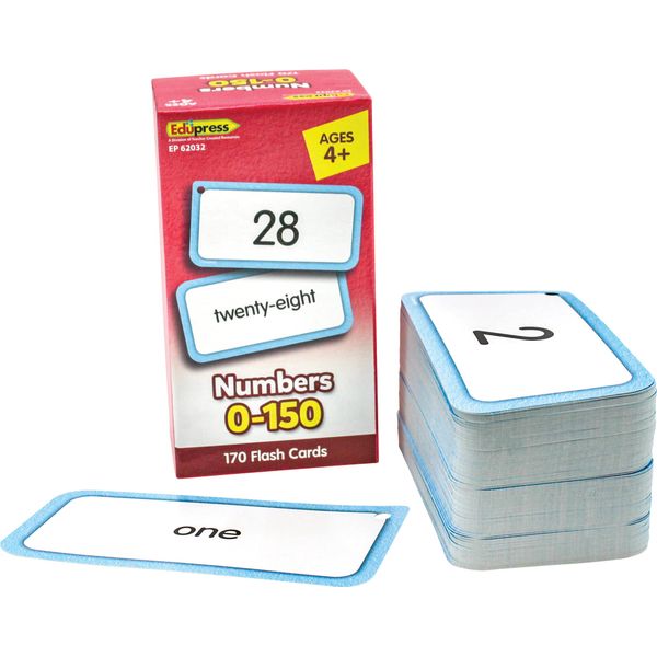 Edupress™ Numbers 0-150 Flash Cards