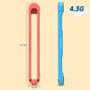 Wrist Straps Pair for Switch 2 Controller (2025), TPE Material Gamepad Accessory Wrist Straps for Switch 2 Controllers 2 Pack (Blue & Orange)