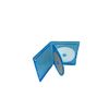 MediaPack4All 12.5mm Blu-Ray Case, Multi-Three Storing Capacity for CD/DVD/Blu-Ray (25)