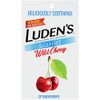 Ludens Throat Drops, Sugar Free Wild Cherry, 25 Count