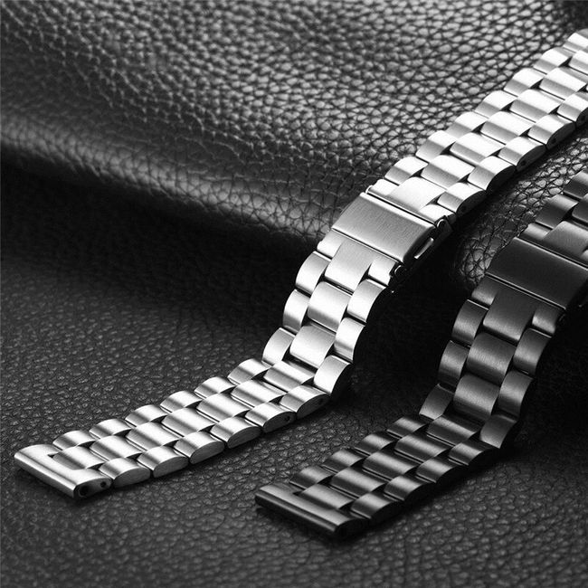 20mm Stainless Steel Watch Band For Garmin Forerunner 158 55 245