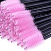 Eyelash Brush Disposable Eyelash Brushes Pink Purple Pack of 200