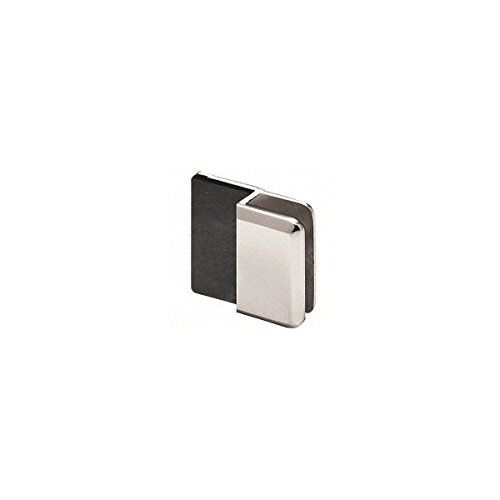 C.R. LAURENCE DSBEV1CH CRL Chrome Beveled Style Frameless Shower Door Stop