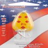 Dardevle Original Dardevle Spoons (Yellow/Red Diamonds, 2/5 Ounce)